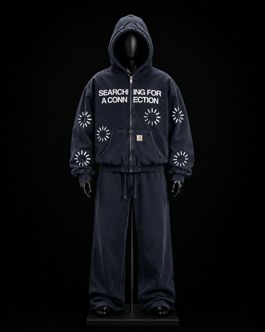Searching For A Connection Navy Tracksuit on mannequin