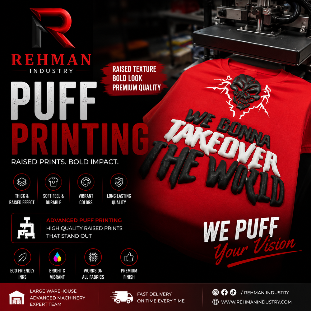 Puff Printing